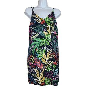 Topshop Dress, Women's Size 4, Muti-Color Tropical Floral Print, Straps, EUC
